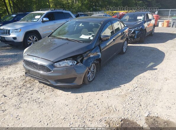 1FADP3F21HL330544 2017 FORD FOCUS Gray Przód lewy