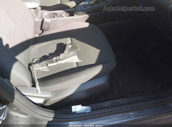 1FADP3F21HL330544 2017 FORD FOCUS Gray Widok wnętrza z przodu