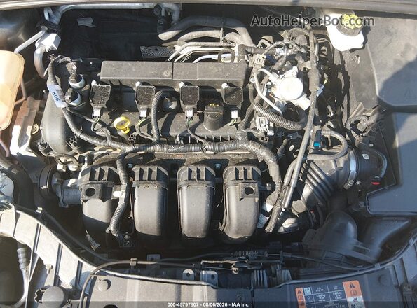 1FADP3F21HL330544 2017 FORD FOCUS Gray Widok z tyłu