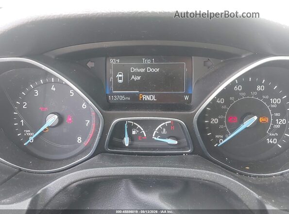 1FADP3F21JL252675 2018 FORD FOCUS Gray Հետևի նստատեղերի տեսք