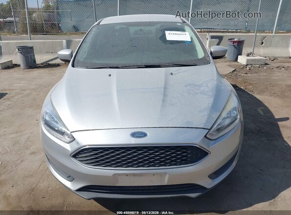 1FADP3F21JL252675 2018 FORD FOCUS Gray Դիմացի տեսք