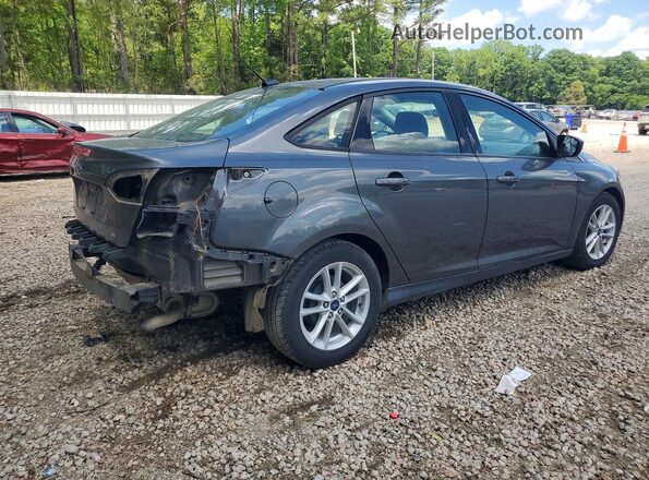 1FADP3F21JL265362 2018 FORD FOCUS Серый Задняя правая четверть