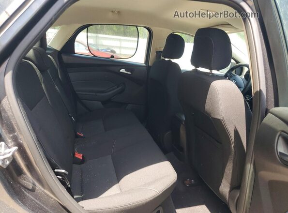1FADP3F21JL265362 2018 FORD FOCUS Серый Вид задних сидений
