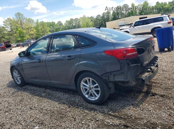 1FADP3F21JL265362 2018 FORD FOCUS Серый Задняя левая четверть