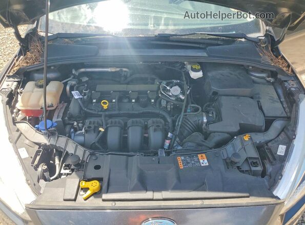 1FADP3F21JL265362 2018 FORD FOCUS Серый Вид задней части салона