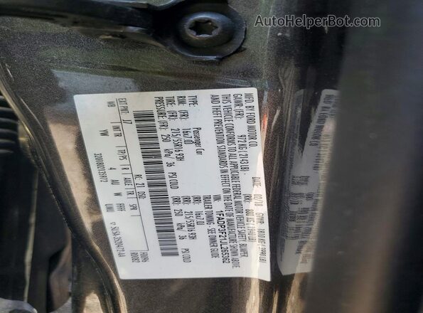 1FADP3F21JL265362 2018 FORD FOCUS Серый Вид наклейки с VIN-кодом
