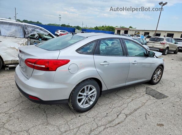 1FADP3F21JL268505 2018 FORD FOCUS Silver Rear right