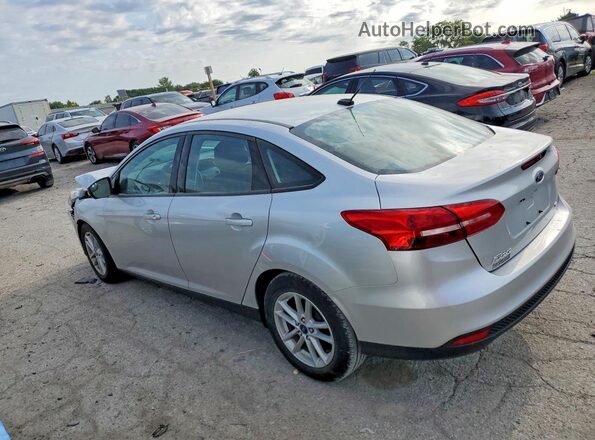 1FADP3F21JL268505 2018 FORD FOCUS Silver Rear left