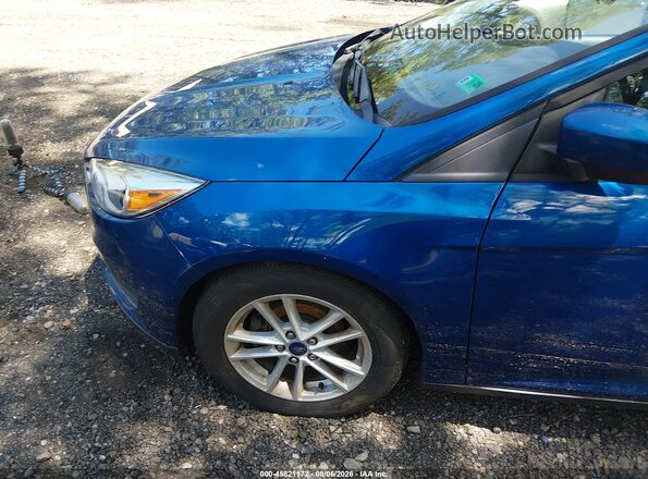 1FADP3F21JL301941 2018 FORD FOCUS Blue Դիմացի տեսք