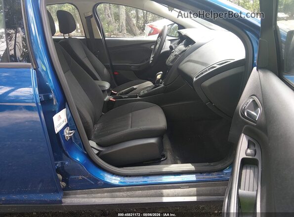 1FADP3F21JL301941 2018 FORD FOCUS Blue Սալոնի դիմացի տեսք