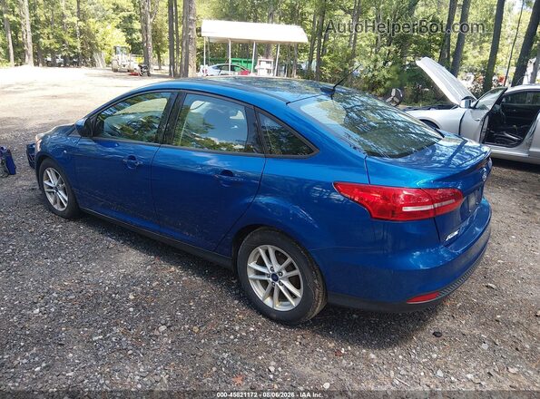 1FADP3F21JL301941 2018 FORD FOCUS Blue Հետևի ձախ