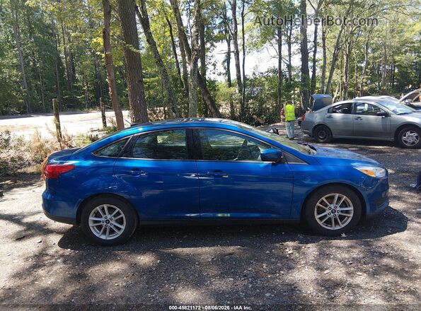 1FADP3F21JL301941 2018 FORD FOCUS Blue Սալոնի հետևի տեսք