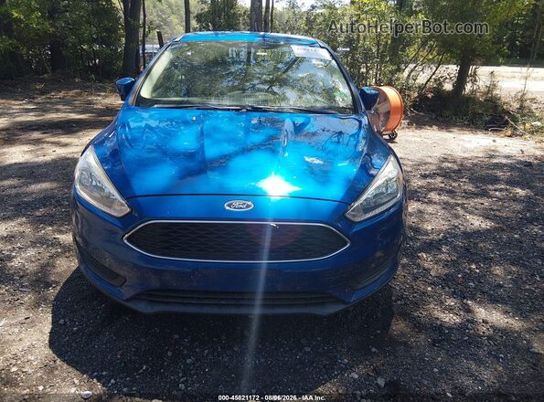 1FADP3F21JL301941 2018 FORD FOCUS Blue Սարքավորումների վահանակի տեսք