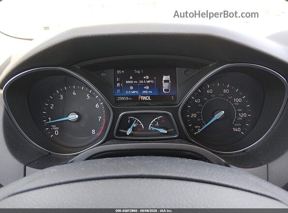 1FADP3F21JL328394 2018 FORD FOCUS White Rear seats view