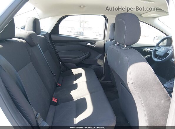 1FADP3F21JL328394 2018 FORD FOCUS White VIN sticker view