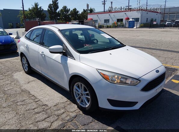 1FADP3F21JL328394 2018 FORD FOCUS White Front view