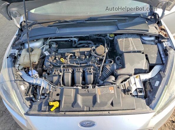 1FADP3F22GL224747 2016 FORD FOCUS Silver Widok wnętrza z tyłu
