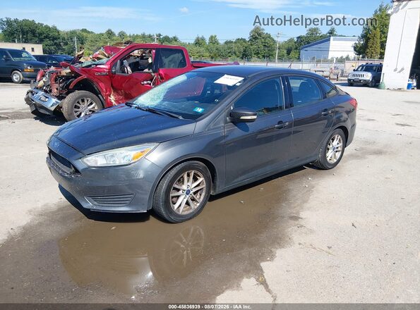 1FADP3F22GL278971 2016 FORD FOCUS Gray წინა მარცხენა ხედი სამი მეოთხედიდან