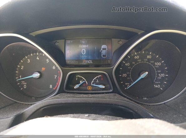 1FADP3F22GL278971 2016 FORD FOCUS Gray უკანა სავარძლების ხედი