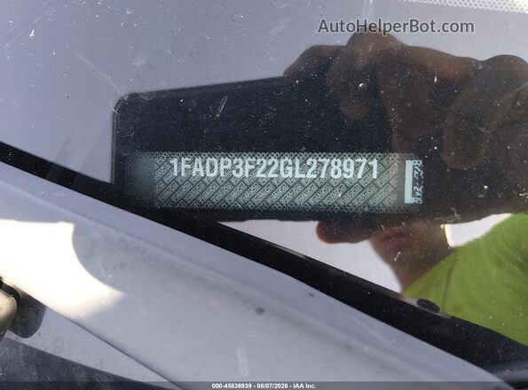 1FADP3F22GL278971 2016 FORD FOCUS Gray ძრავის განყოფილების ხედი