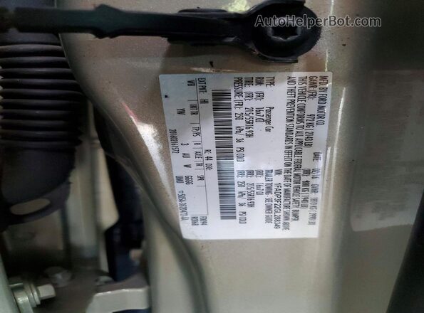 1FADP3F22GL288349 2016 FORD FOCUS Бежевый Вид подкапотного пространства