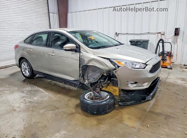 1FADP3F22GL288349 2016 FORD FOCUS Бежевый Передняя правая четверть