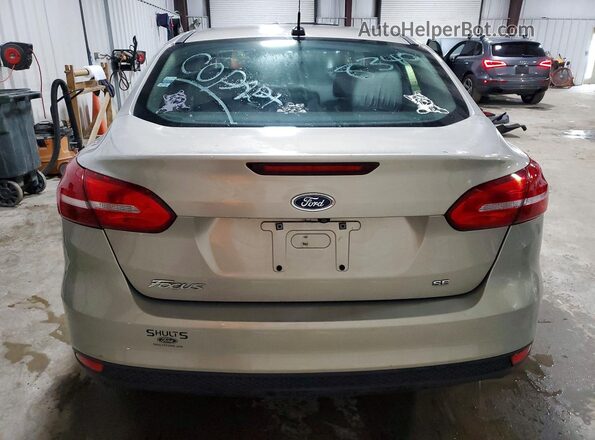 1FADP3F22GL288349 2016 FORD FOCUS Бежевый Вид сзади