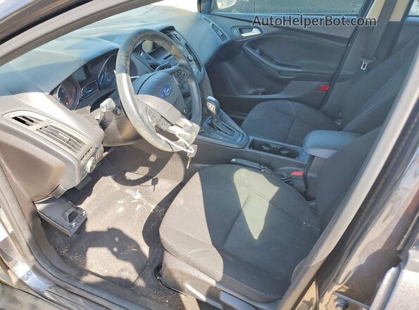 1FADP3F22GL326758 2016 FORD FOCUS Угольный Вид салона спереди