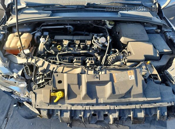 1FADP3F22GL326758 2016 FORD FOCUS Угольный Вид задней части салона
