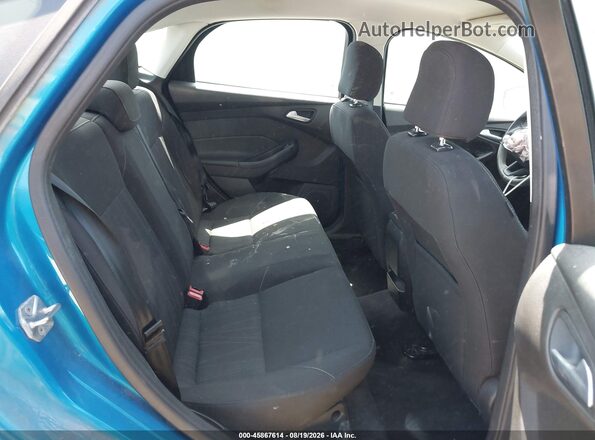 1FADP3F22GL342989 2016 FORD FOCUS Blue Widok naklejki z numerem VIN