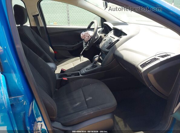 1FADP3F22GL342989 2016 FORD FOCUS Blue Widok wnętrza z przodu
