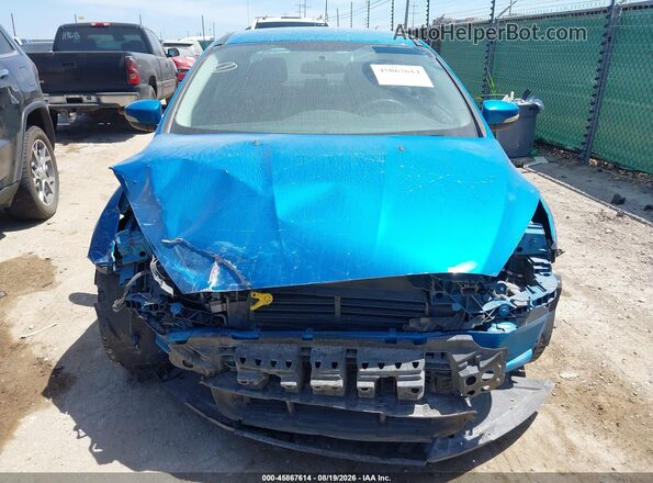 1FADP3F22GL342989 2016 FORD FOCUS Blue Widok wnętrza z tyłu