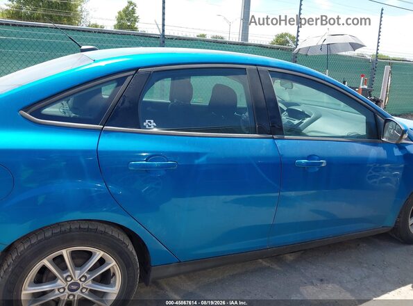 1FADP3F22GL342989 2016 FORD FOCUS Blue Widok wnętrza 360 stopni
