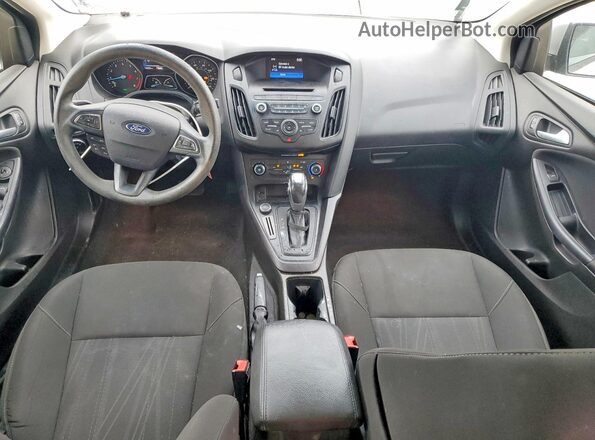 1FADP3F22GL373689 2016 FORD FOCUS Silver წინა პანელის ხედი