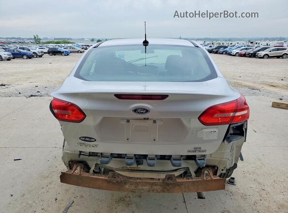 1FADP3F22GL373689 2016 FORD FOCUS Silver უკანა ხედი