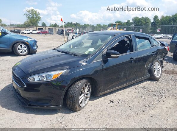 1FADP3F22GL401071 2016 FORD FOCUS Black Առջևի ձախ երեք քառորդ տեսարան