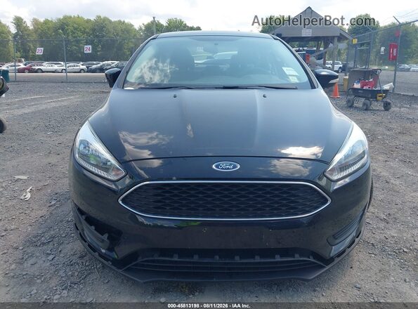 1FADP3F22GL401071 2016 FORD FOCUS Black Սալոնի հետևի տեսք