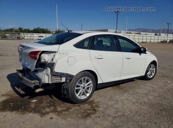 1FADP3F22HL216939 2017 FORD FOCUS Белый Задняя правая четверть