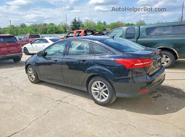 1FADP3F22HL294265 2017 FORD FOCUS Черный Задняя левая четверть