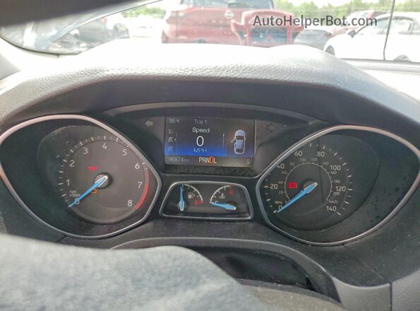 1FADP3F22HL294265 2017 FORD FOCUS Черный Вид щитка приборов