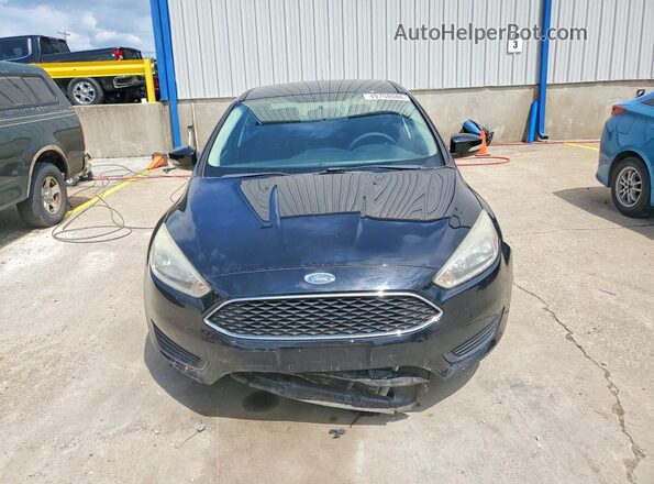 1FADP3F22HL294265 2017 FORD FOCUS Черный Вид спереди