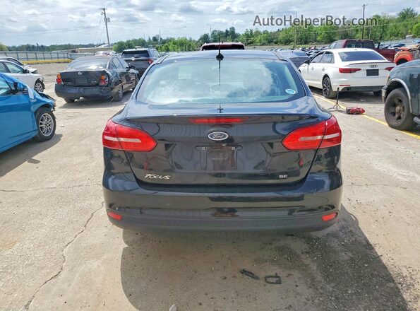 1FADP3F22HL294265 2017 FORD FOCUS Черный Вид сзади