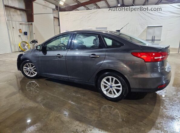 1FADP3F22HL297439 2017 FORD FOCUS Gray Trasero izquierdo