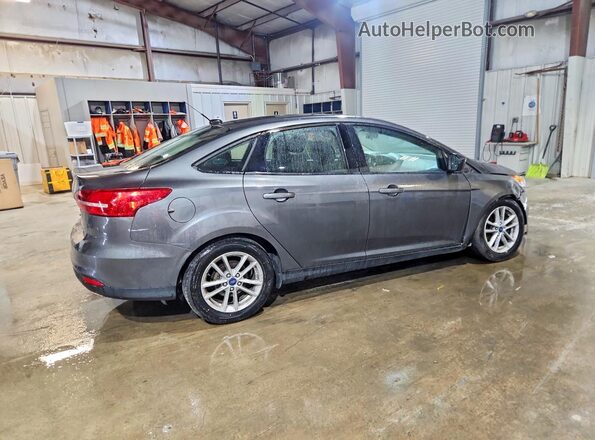 1FADP3F22HL297439 2017 FORD FOCUS Gray Trasero derecho