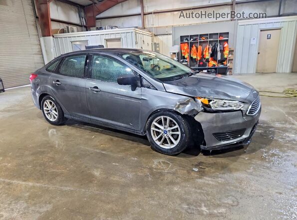 1FADP3F22HL297439 2017 FORD FOCUS Gray Delantero derecho