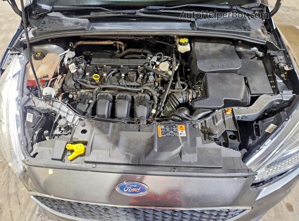 1FADP3F22HL297439 2017 FORD FOCUS Gray Vista interior trasera