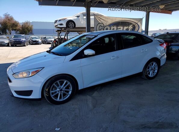 1FADP3F22HL315888 2017 FORD FOCUS White Rear left