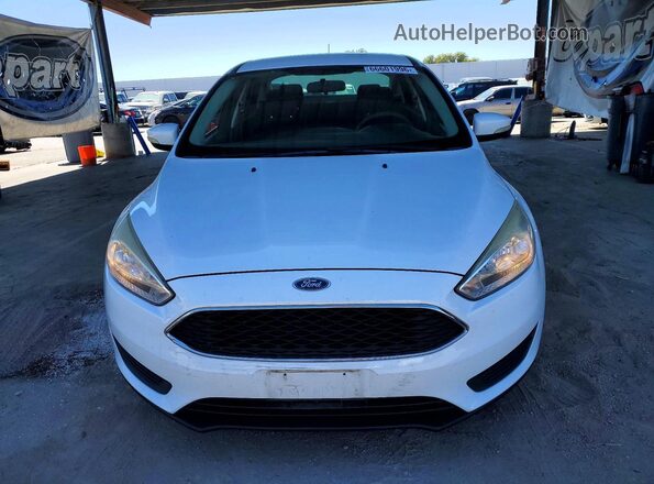 1FADP3F22HL315888 2017 FORD FOCUS White Instrument cluster view