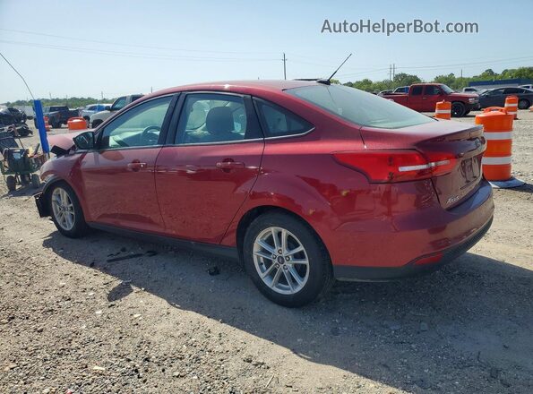 1FADP3F22HL327247 2017 FORD FOCUS Red Rear left