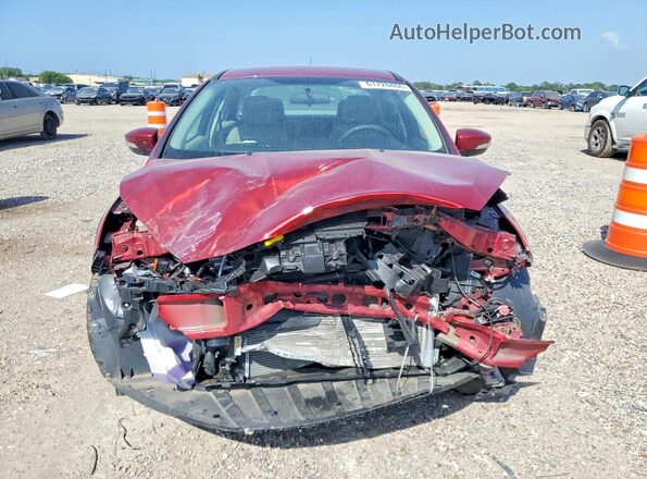 1FADP3F22HL327247 2017 FORD FOCUS Red Front view